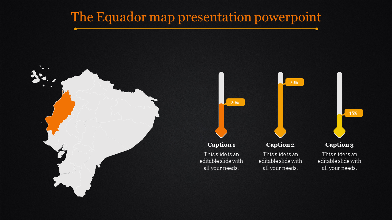 Stunning Map Presentation PowerPoint Slide Template